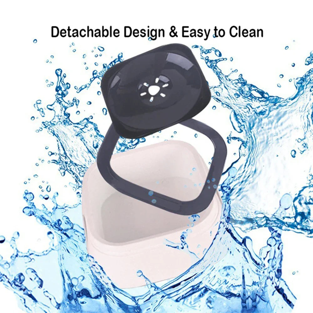 Outdoor Pet Water Bowl — Splash Proof & Spill Proof Car-Mounted Water Dispenser for Dogs & Cats