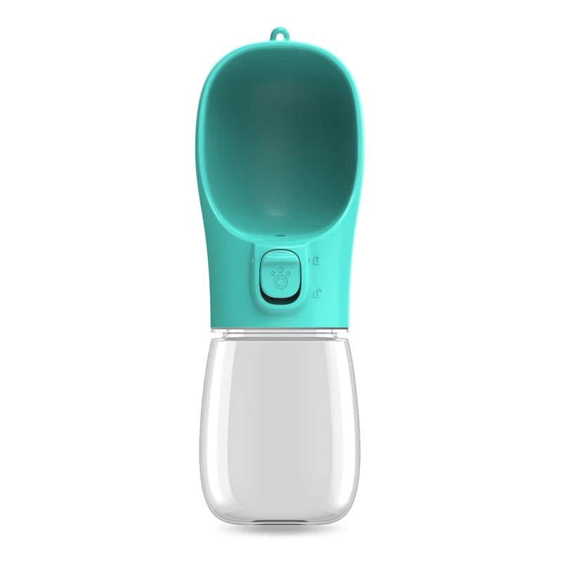 Portable Dog Water Bottle — Leakproof Walking Drinking Bowl for Cats & Dogs