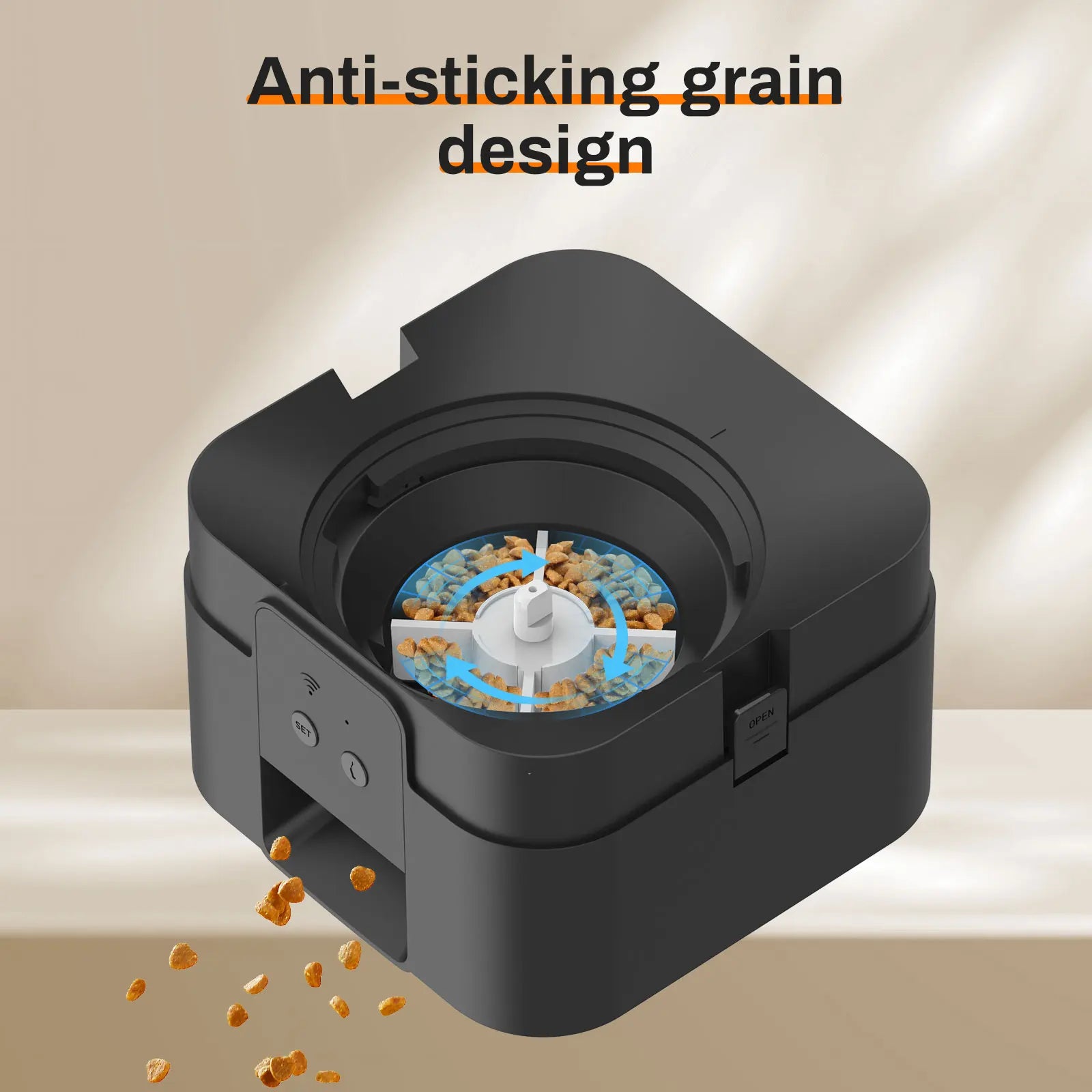 Smart Timed Automatic Pet Feeder — Scheduled Portion Control for Cats & Dogs